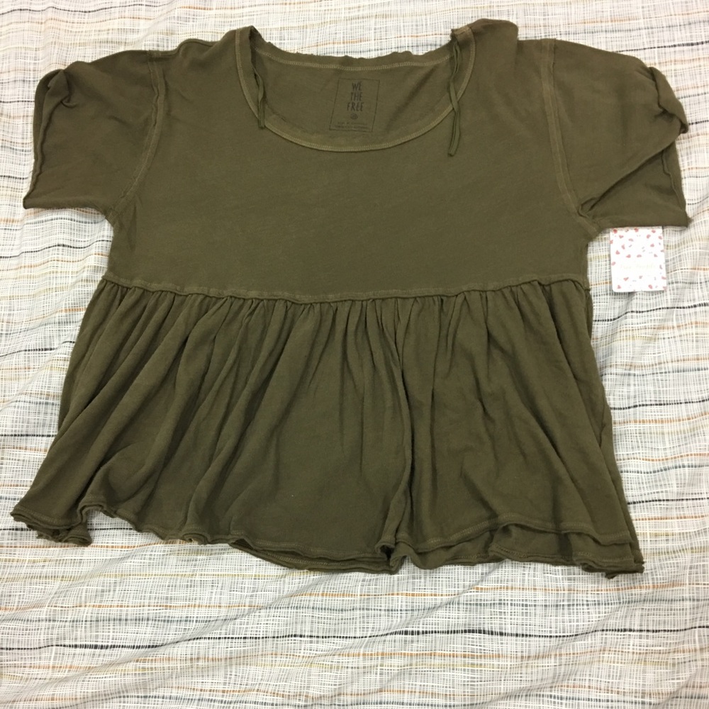 NWT Free People Odyssey Tee - Picture 4 of 6